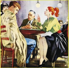 Daniele Mencarelli firma copie di &lsquo;Quattro presunti familiari&rsquo;